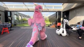 Elsprada's Beast Costume DJ Party “cafe runner” pt.2