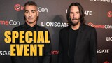 John Wick Chapter 4 - Keanu Reeves At Cinemacon 2022 With Director Chad Stahelski