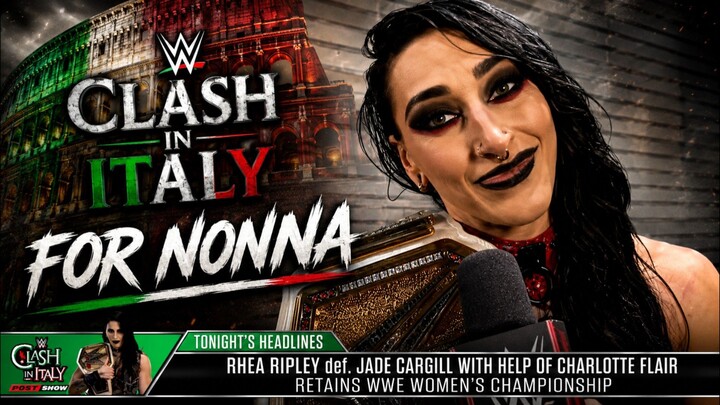 Rhea Ripley SHOCKS Turin Fans With Emotional Italian Promo!