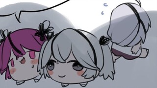 ثلاثة معًا لا يساوي أحدًا كبيرًا؛ مانجا "MingChao"، المؤلف: @TIIRAMIIISU2