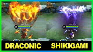 VALIR NEW SKIN vs SHIKIGAMI SUMMONER SKIN 🟢 MLBB