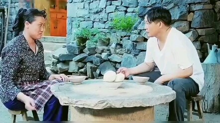 全村只有他家吃白面馍，没想到却是最后一顿了。