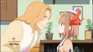 Syuting dari Tokyo MX Management of a Novice Alchemist Episode 08 - Sarasa kasih Uang untuk Ladies