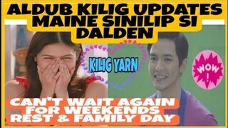 MAINE kahit busy sa taping hindi Napigilang silipin si ALDEN