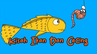 Kisah Ikan Dan Cacing - Animasi Lucu (wilAnimasi)