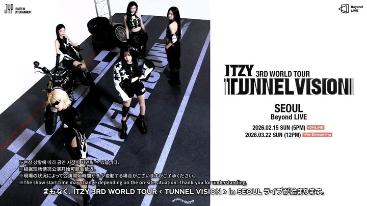ITZY 3rd World Tour Tunnel Vision in Seoul 2026 SUB INDO