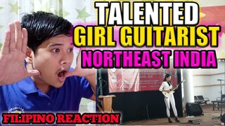 Imnainla Jamir playing electric guitar | Northeast India | Video Reaction