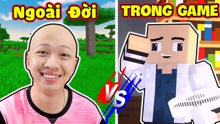 Lần Đầu Tiên Vinh Cạo Trọc Đầu Trong Minecraft ?? CẢM GIÁC QUÁ LẠNH !! NGOÀI ĐỜI THẬT VÀ TRONG GAME