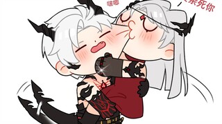 (Strip Comic) Dragon, humans are about to kiss you to death!