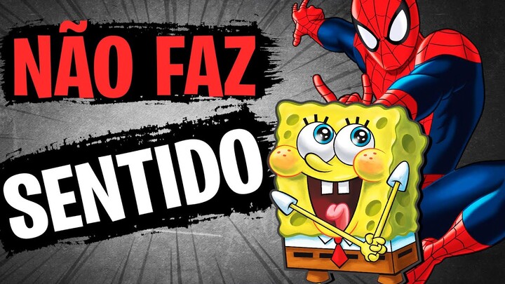 A Falta de LÓGICA nos Desenhos... só bizarrice!