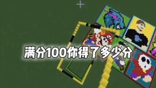 من أصل 100 نقطة، كم حصلت؟