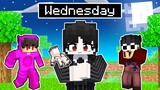 PLAYING as WEDNESDAY in MINECRAFT! (Tagalog) @JUNGKURT @jeyjeyminecraft