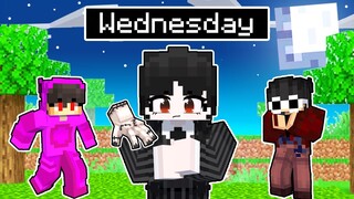 PLAYING as WEDNESDAY in MINECRAFT! (Tagalog) @JUNGKURT @jeyjeyminecraft