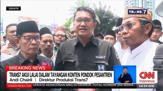 CNN Indonesia Breaking News Pertemuan Ponpes Lirboyo dan Trans7 - 15 Oktober 2025