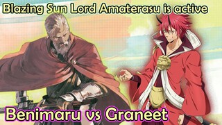 [PART 49] BENIMARU VS GRANEET || BLAZING SUN LORD AMATERASU IS ACTIVE ~ TENSURA SLIME LIGHT NOVEL