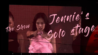 【JENNIE】The Show版SOLO首个线下舞台公开❗❗❗