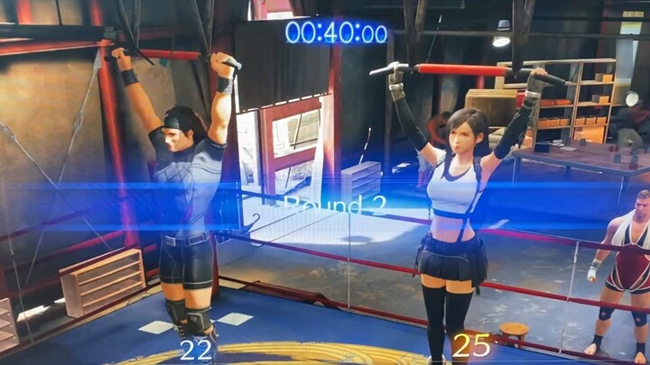 Tifa is exhausted