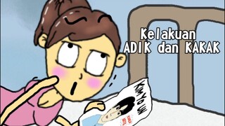 Kelakuan Adik dan Kakak