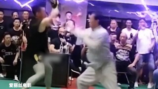 He defeated his opponent in 15 seconds in the UK, but was knocked down three times in 30 seconds by 