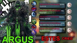 ARGUS ~ How I Destroy Estes With This Build ~ Argus New Build 2023 | MLBB