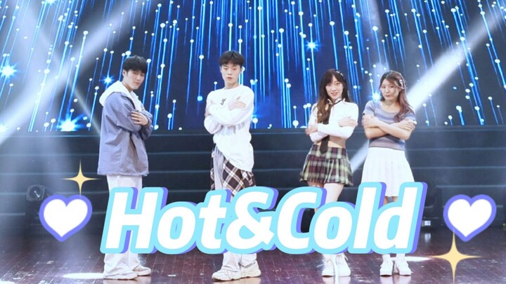 การแสดงสุดเทพ! Hot & Cold ความแตกต่างของอุณหภูมิ การแสดงสนับสนุนรอบชิงชนะเลิศนักร้องนักศึกษา Zhejian