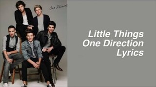 Little Things || One Direction (Lyrics & Pictures) (pitched)