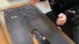 "Are clothes really this obedient?"