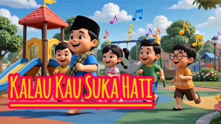 Lagu anak Kalau kau suka hati | jojoandfriends | Lagu anak indonesia.