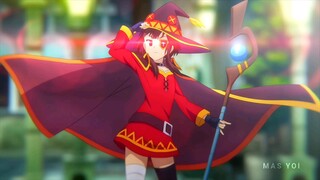 Perjalanan Megumin bersama Lord Kazuma akhirnya dimulai