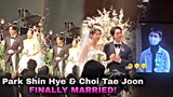 Park Shin Hye and Choi Tae Joon Actual Wedding day | DO Kyungsoo came and Sang Beautiful Life