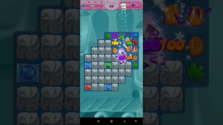 Candy Crush Saga: Level 6 || Score 141300 || First Try || Gold Medal