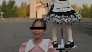 【BJD】ฉันถ่ายรูปตุ๊กตาข้างนอกเพื่อไล่เด็กผู้หญิงที่เดินผ่านไปมา