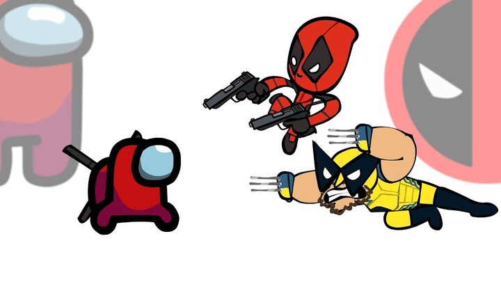 [Giữa chúng ta]Xiaohong chiến đấu với Deadpool và Người Sói!