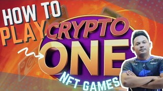 CryptoOne NFT GAMES | Parang UNO ang Gameplay (TAGALOG)