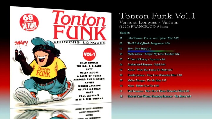 Tonton Funk Versions Longues Vol.1 (1992) Various [CD Album]