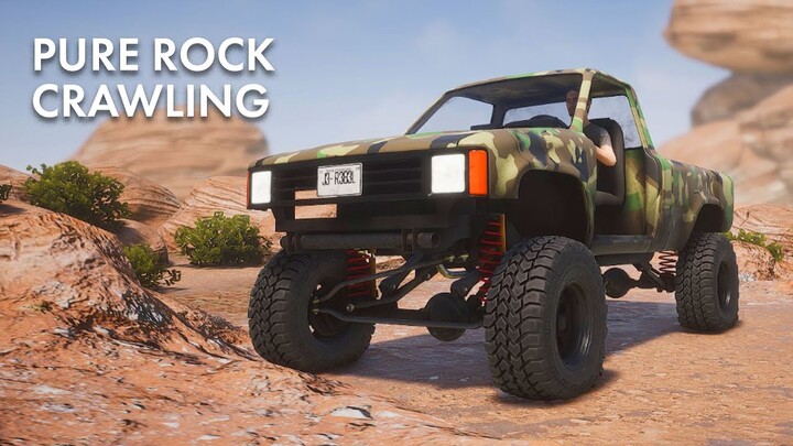 Game Off-Road Rock Crawling Paling Realistis | Pure Rock Crawling