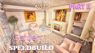 Bloxburg: Garden Palace Speedbuild Part 11