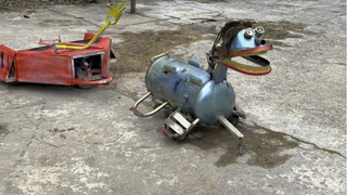 【Rural Robot Battle】Episode 2: Landlady vs. Chicken Brother