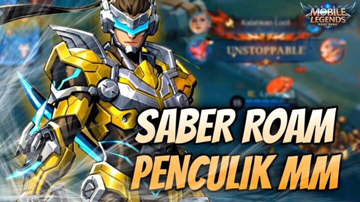Jangan seenaknya kalau lewat depan saber
