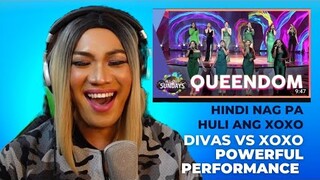 GMA’s girl group XOXO sings with the Divas of the Queendom! | All-Out Sundays [REACTION VIDEO]