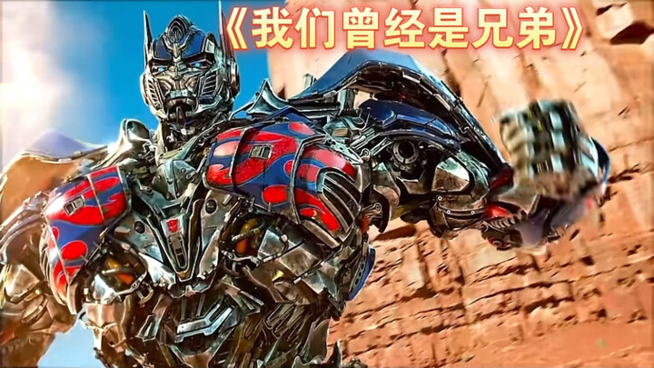 Megatron: We were once brothers. Optimus Prime: That was then.