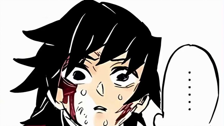 Tanjiro and Tomioka Giyuu fought against Akaza, and Akaza was surprised to find that his fist had di