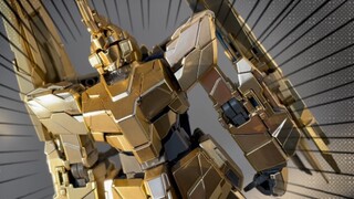 [การแบ่งปันผลิตภัณฑ์ใหม่] Taipan 6642 เวอร์ชั่นชุบไฟฟ้าของ Unicorn Gundam Phoenix สีทอง ประกอบและจัด