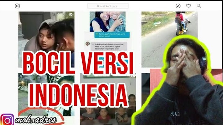 HANYA BOCIL YANG BISA BEGINI