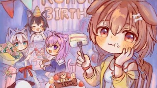Món quà sinh nhật "đáng nhớ" từ Okayu cho Korone... [HoloLive Việt Sub]
