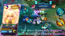 Pake Item Ini Auto Panen KILL | The Best Gameplay Beatrix, Best Build and Emblem Beatrix