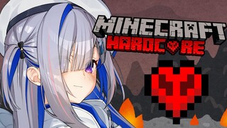 【Minecraft】ハードコアでネザライトゲットリベンジ！！【天音かなた/ホロライブ】