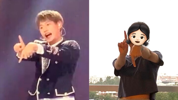 【INTO1】Grup tari Gunma cover dengan [AK Liu Zhang] & [Rikimaru] di layar yang sama