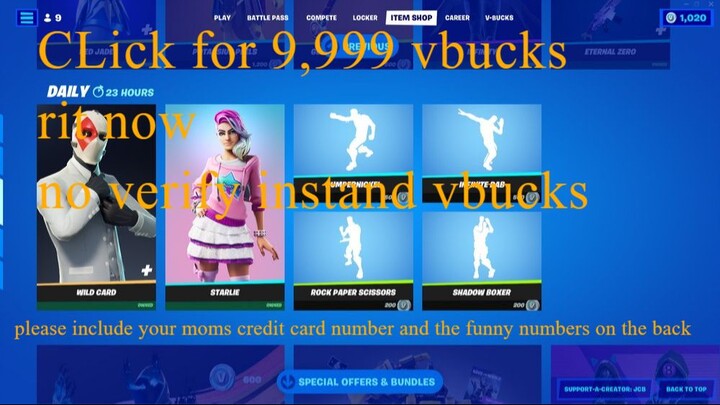 [SECRET METHOD] FREE VBUCKS NO VERIFY