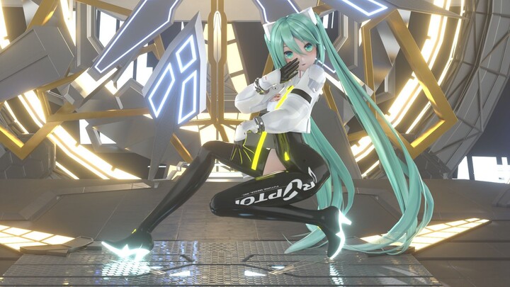 【Blender/MMD】- GETCHA! racing miku 2022